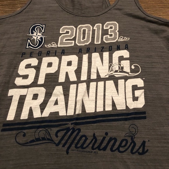 Seattle Mariners Racerback Tank - Picture 2 of 4